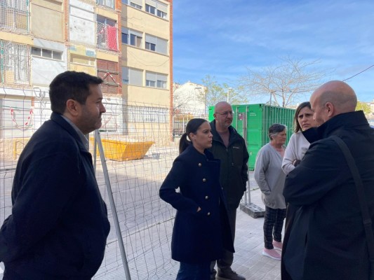 Aislamiento de fachadas o reparación de fisuras: el Plan de Barrios avanza en el grupo Mediterráneo del Grau