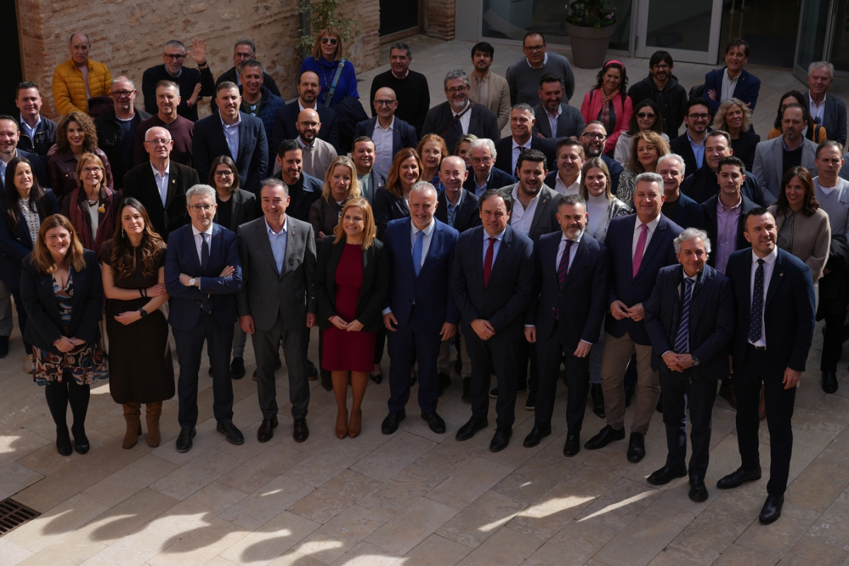 Primera reunión de la Comisión Mixta de la Dana, en imágenes