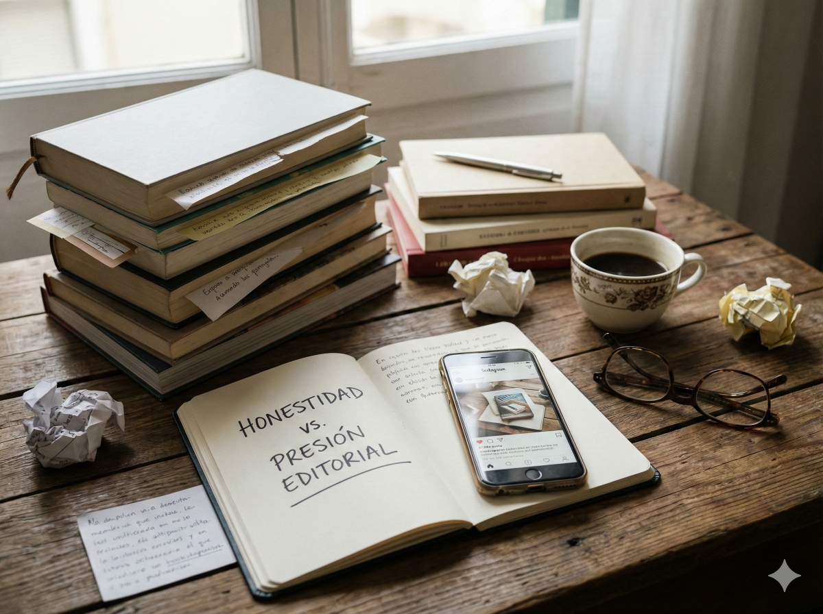 La honestidad del bookstagramer