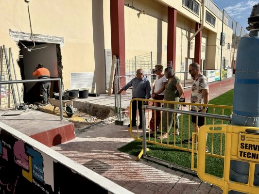 Callosa d'en Sarrià mejora las instalaciones del polideportivo municipal 