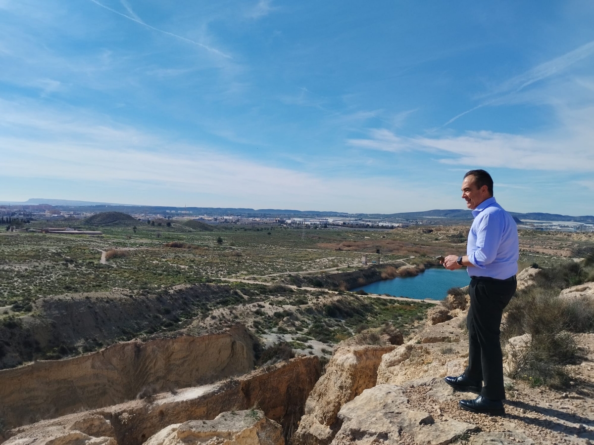 Alicante anuncia la creación de un parque de 152 ha en las Lagunas de Rabasa a través del Plan General