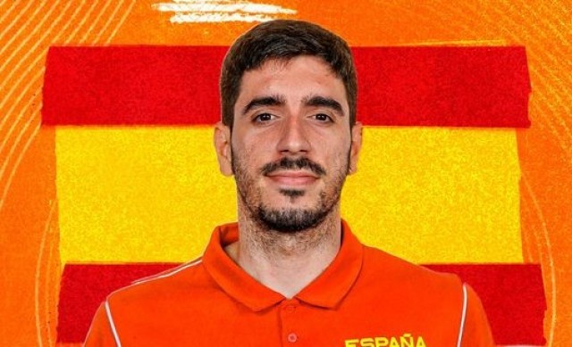El lorquino Juanma Robles, técnico de la selección española sub-18 en el Mundial de 3x3 