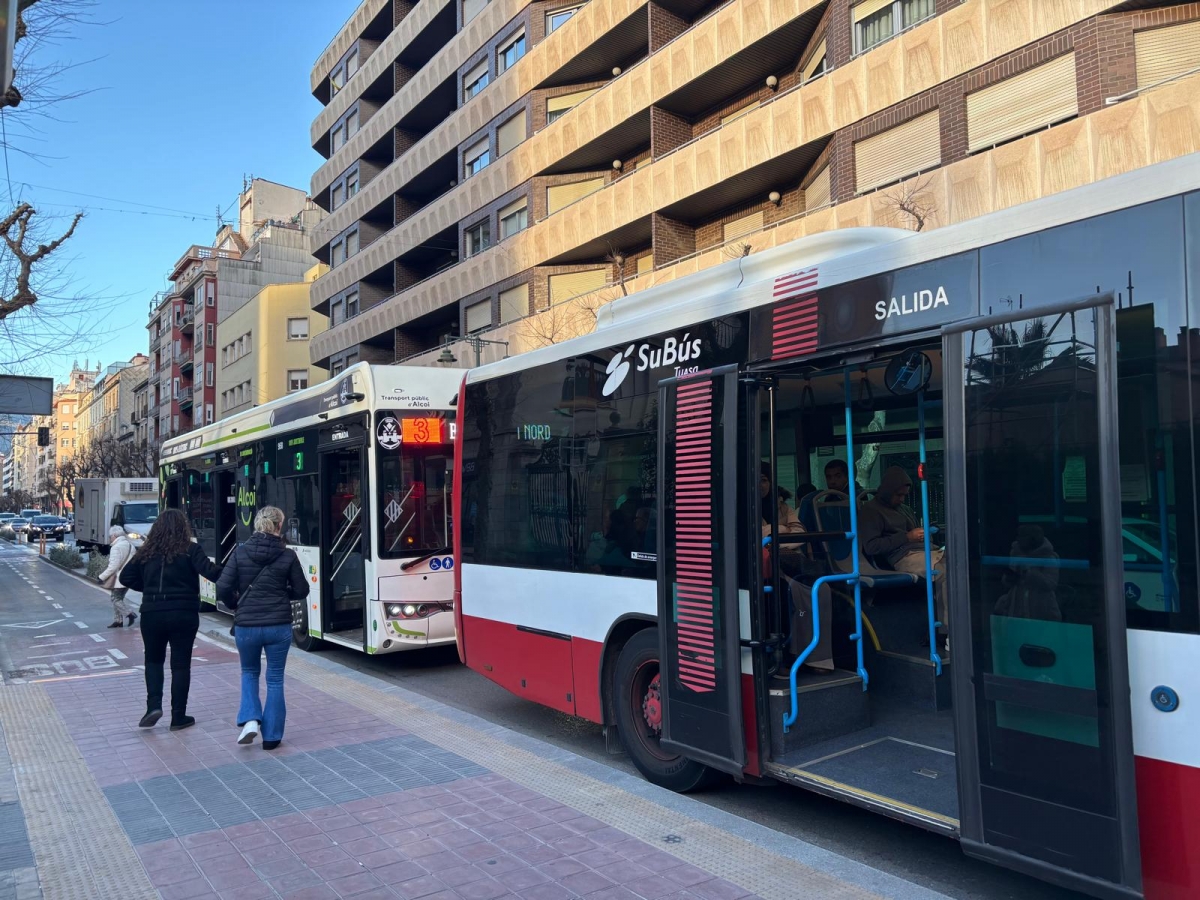 Alcoy abre la consulta pública de la propuesta inicial del pliego para el nuevo servicio de autobús urbano