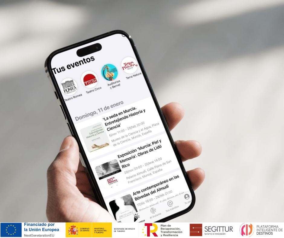 La app Tu Murcia. - Foto: AYUNTAMIENTO DE MURCIA La app Tu Murcia.
