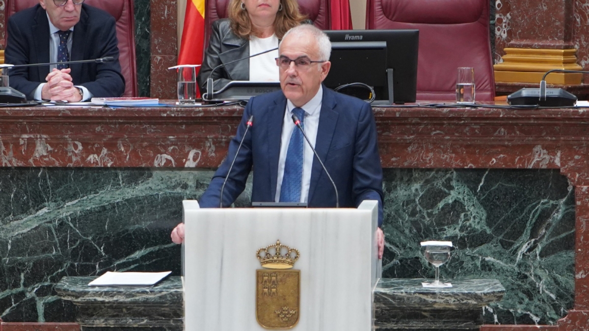 Alfonso Martínez Baños, diputado del PSRM-PSOE.