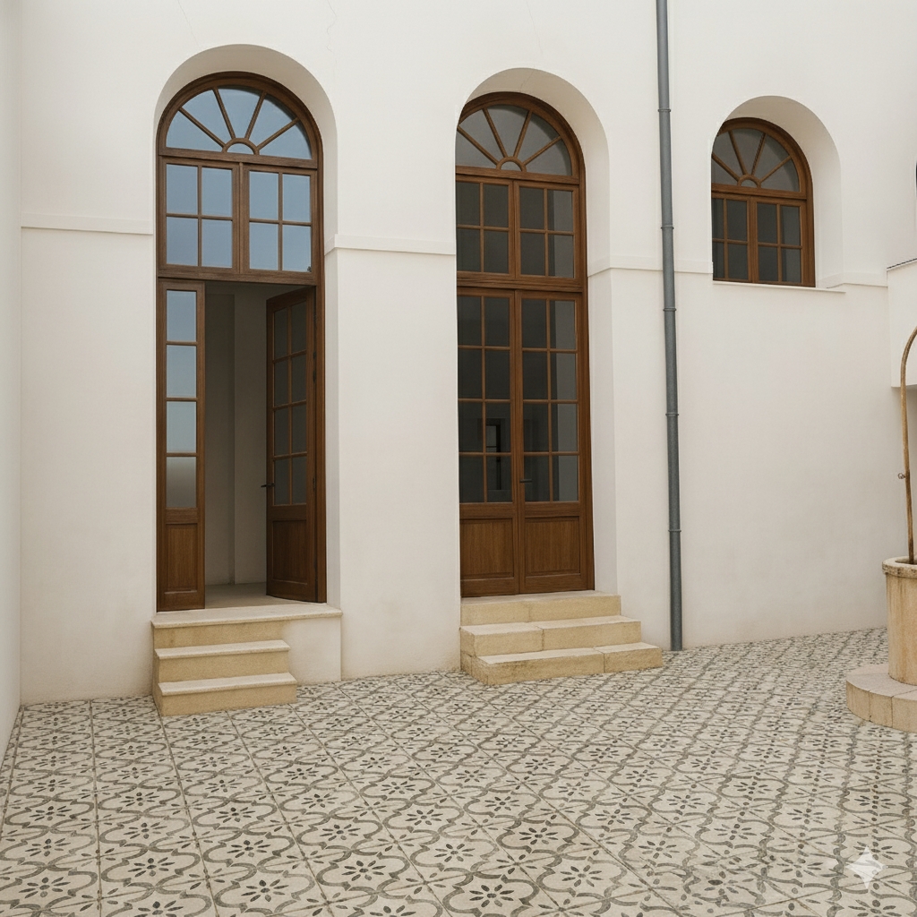 Imagen del patio interior - - AP Imagen del patio interior -