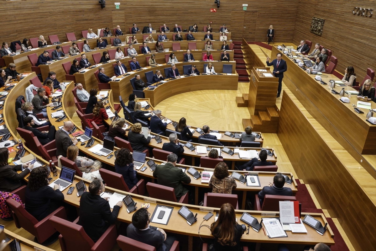 Les Corts rechazan instar al Consell a aceptar el nuevo modelo de financiación autonómica propuesto por el Gobierno