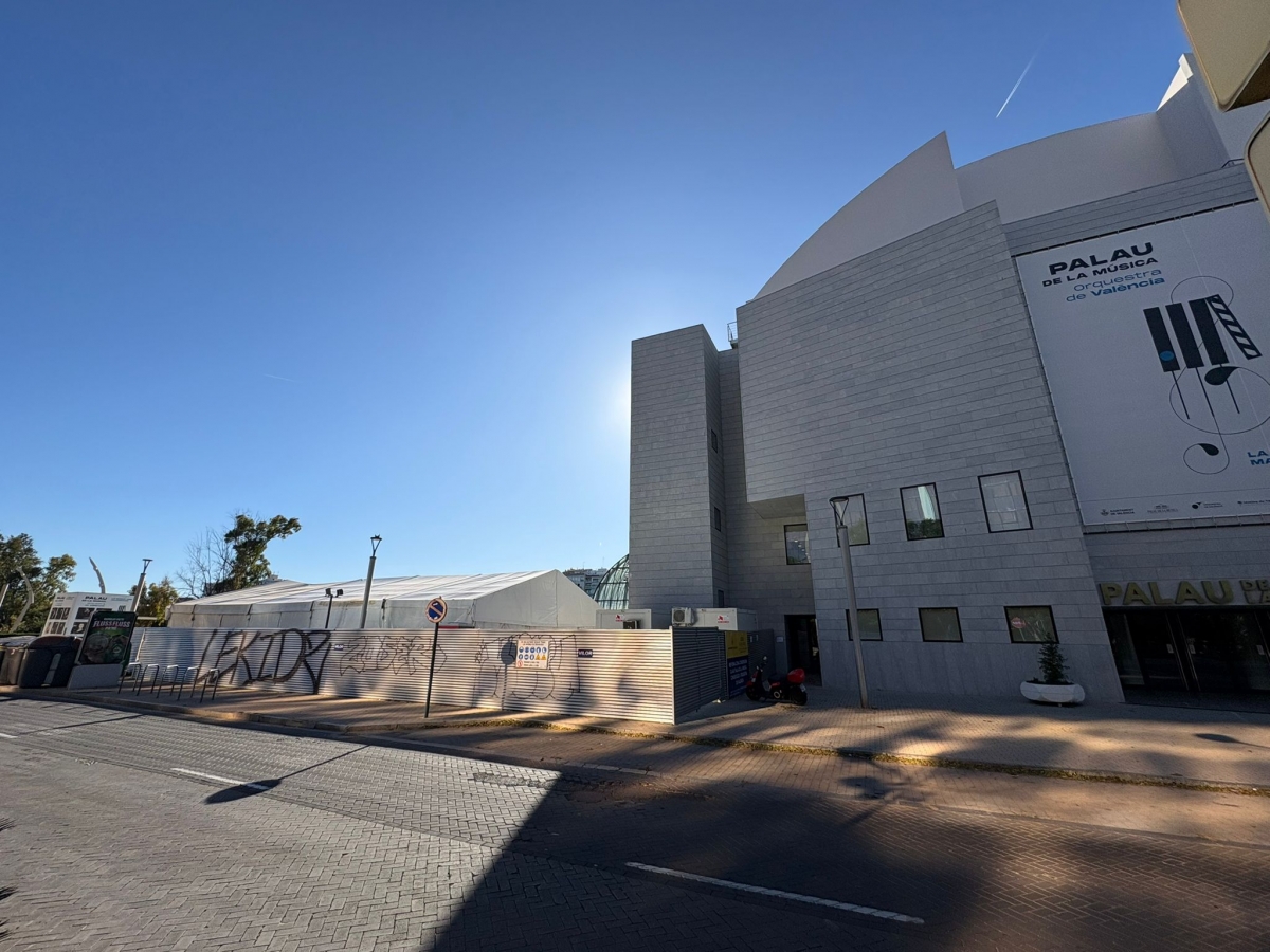 Las obras del Palau de la Música se atascan