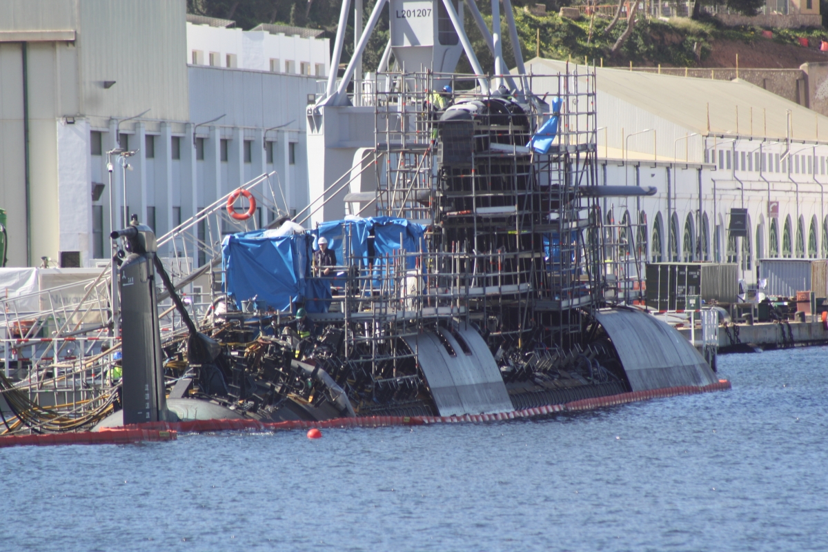 Defensa mueve ficha en Cartagena para garantizar repuestos clave del submarino S-80