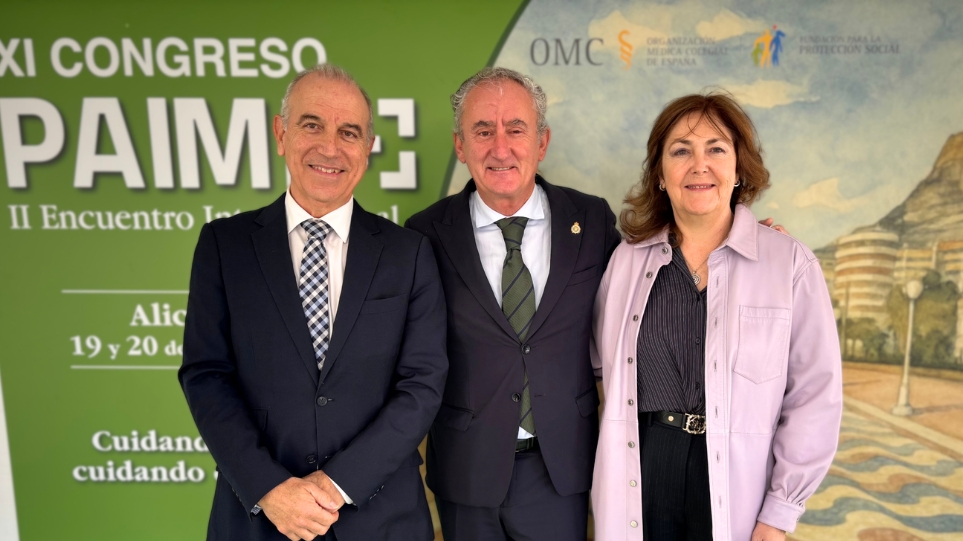 Hermann Schwarz,  Tomás Cobo e Isabel Moya