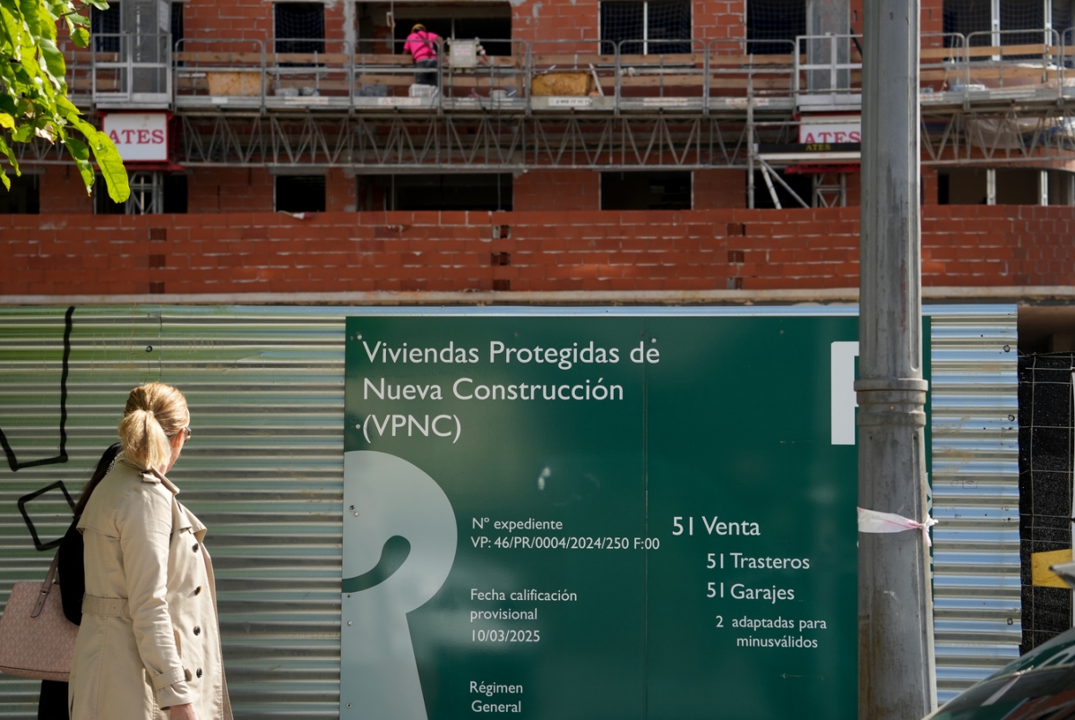 La Comunitat levanta 2.443 VPO en cinco años frente a las 15.000 anuales en los años 90