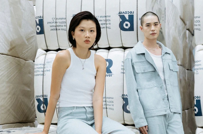 Recover integra algodón reciclado de su planta de Vietnam en una cadena de suministro en el mismo país