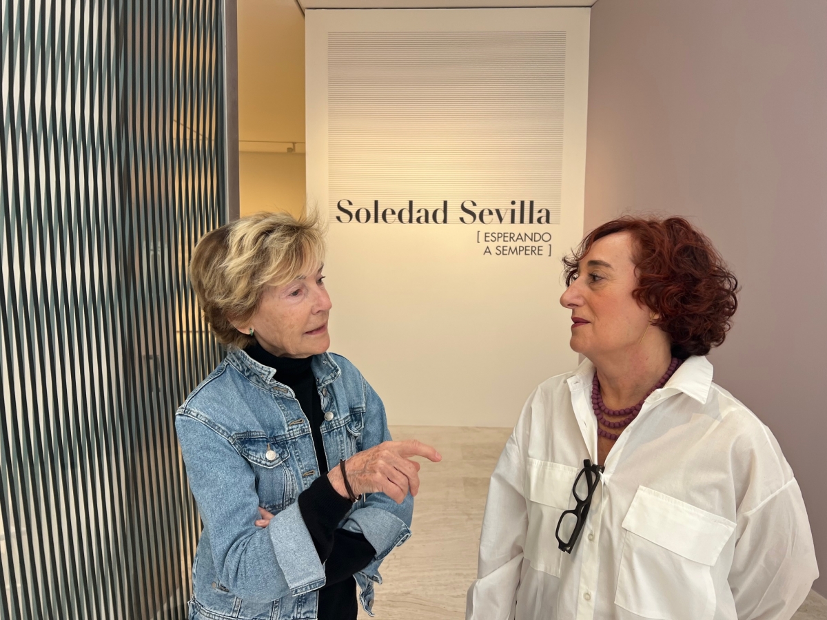 Soledad Sevilla y Rosa Castells