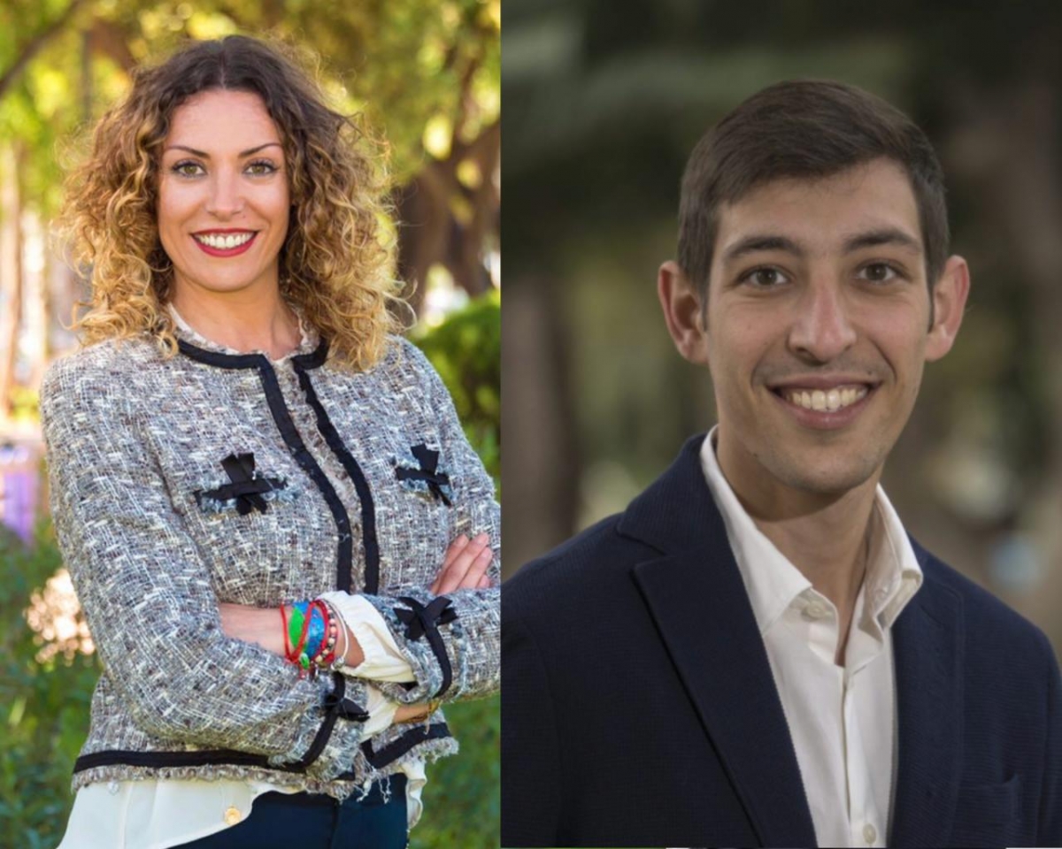 Noelia García y Rubén Martínez. 