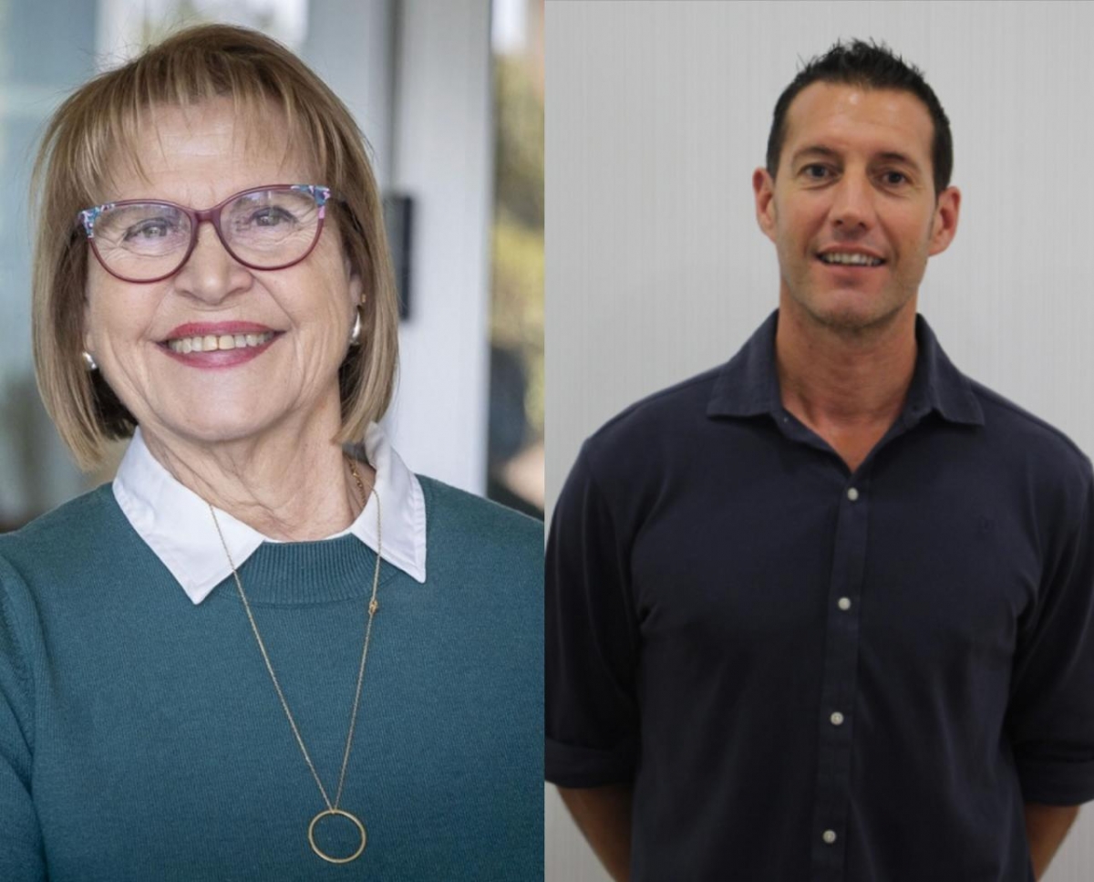 Conxa García y Jaume Sobrevela.