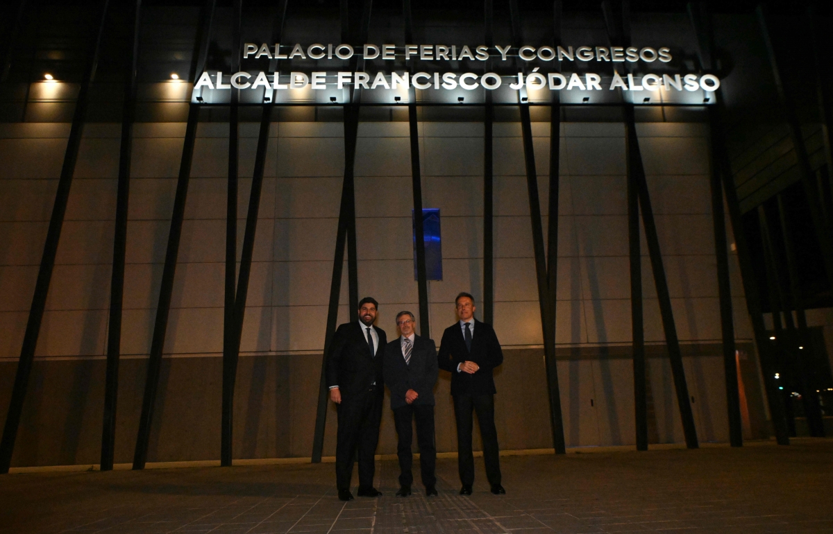 El recinto ferial de Lorca toma el nombre de Alcalde Francisco Jódar Alonso. - Foto: CARM El recinto ferial de Lorca toma el nombre de Alcalde Francisco Jódar Alonso.
