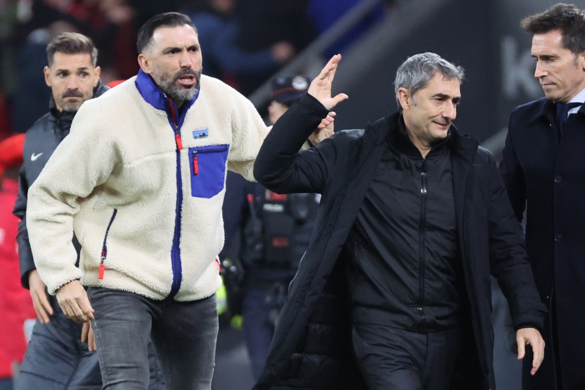 Rifirrafe entre Sarabia y Valverde