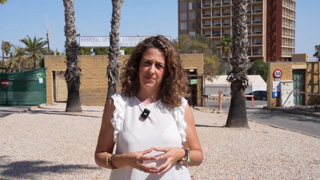 Vox pide que se habilite el Naval de Cartagena como hospital para pacientes crónicos