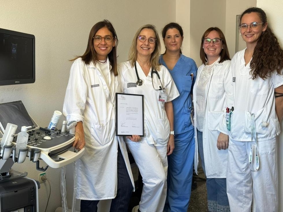 La Unidad Cardiorrenal del Hospital Doctor Peset recibe la acreditación de excelencia que concede la SEC