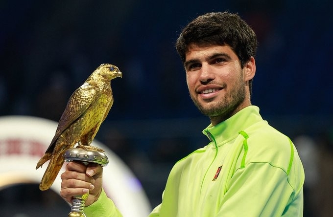 Alcaraz, con un 76,4 % de finales ganadas, supera el 72,7 de Sinner, el 70,2 de Nadal y el 69,6 de Djokovic