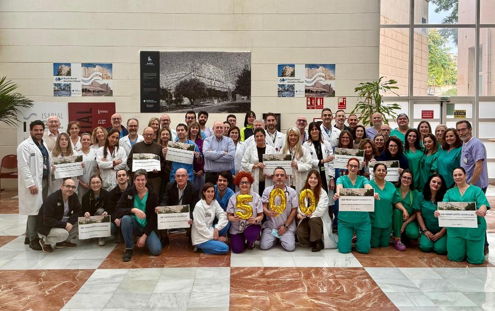 El Hospital Doctor Balmis de Alicante supera los 500 trasplantes hepáticos