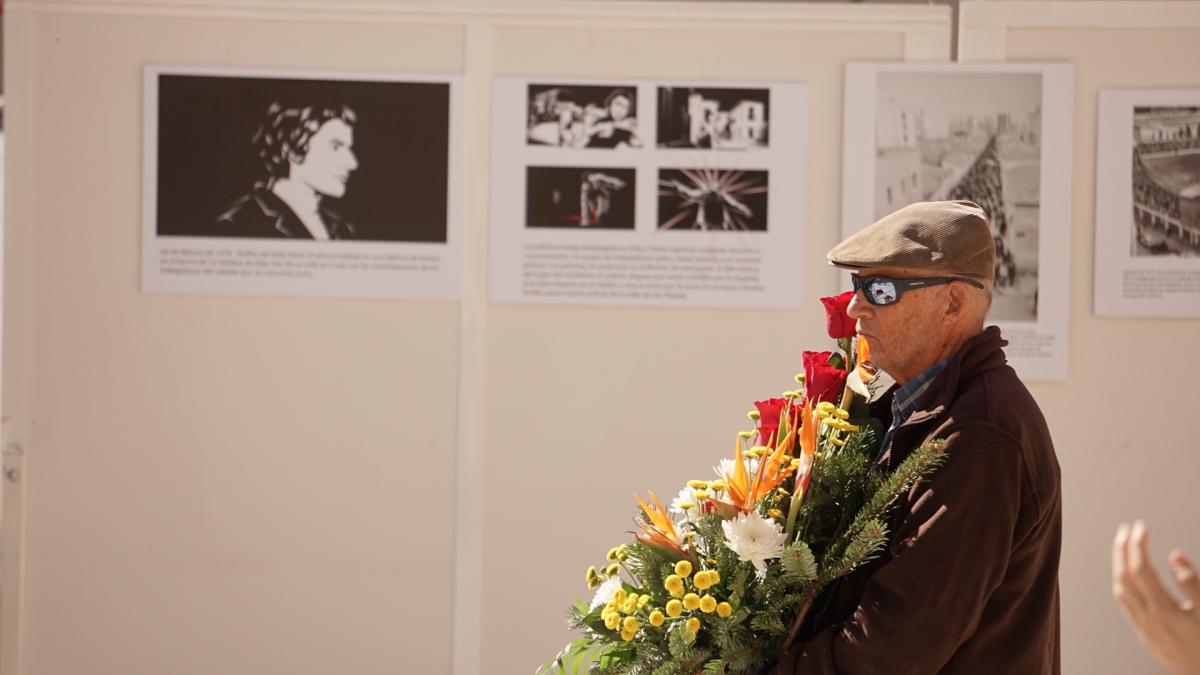 Elda conmemora a Teófilo del Valle en el 50 aniversario de su asesinato, en imágenes