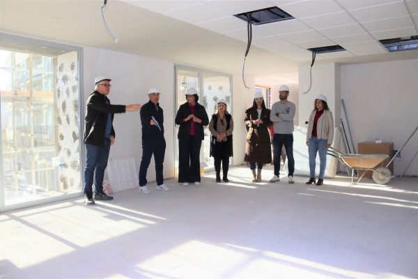 Las obras del nuevo Ayuntamiento de Puerto Lumbreras están ya concluidas al 80% 