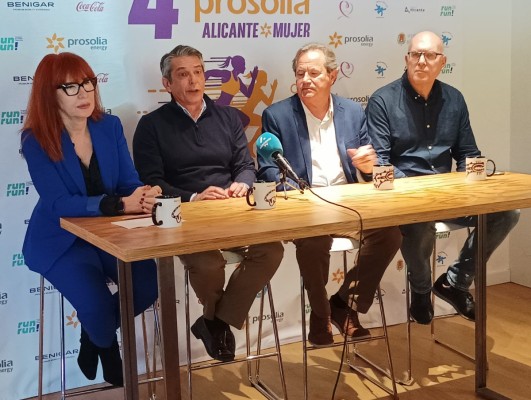 Alicante pone en marcha la 'Carrera de la Mujer': 4,5 km por la igualdad el 8 de marzo