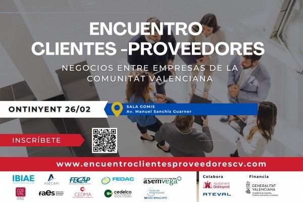 500 empresas participarán en la quinta edición del encuentro entre Cliente-Proveedores en Ontinyent