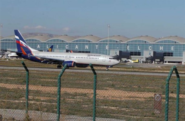 Alicante-Elche, a la cabeza en el aumento de pasajeros aéreos internacionales en julio
