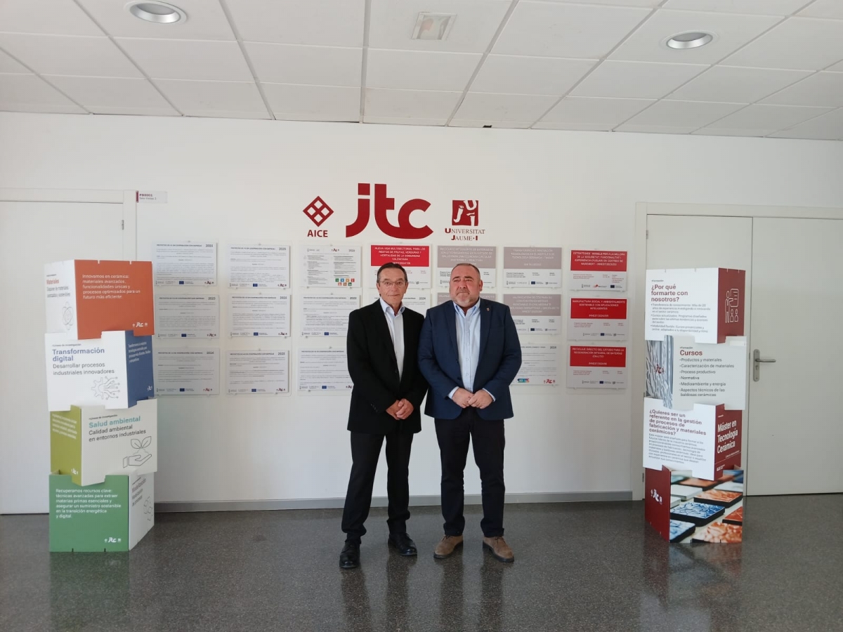 La Diputación de Castellón y Asebec se alían para la digitalización del sector de maquinaria cerámica 