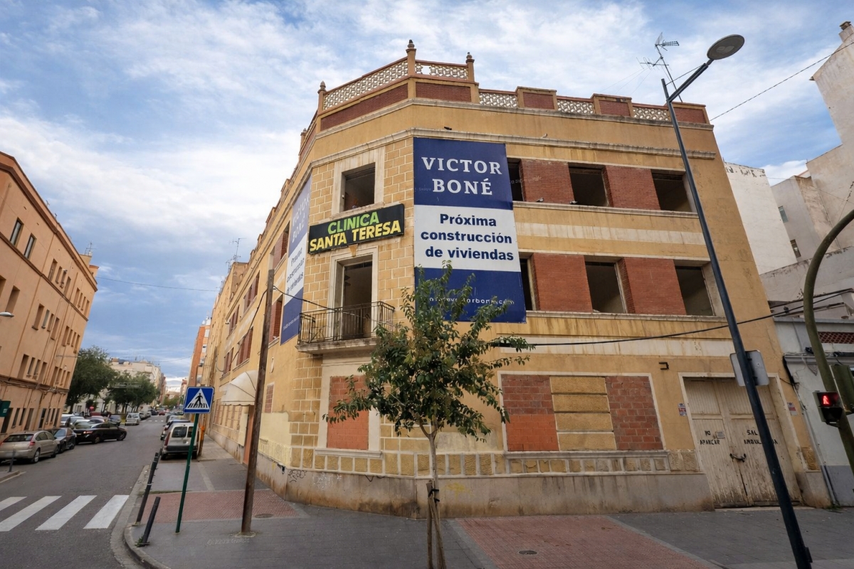 La nueva vida de la emblemática clínica Santa Teresa de Castelló: albergará un residencial de 26 viviendas