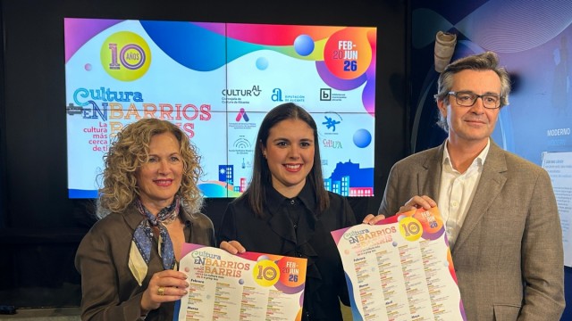 El ciclo 'Cultura en barrios' celebra diez años con 75 actividades por toda la ciudad de Alicante