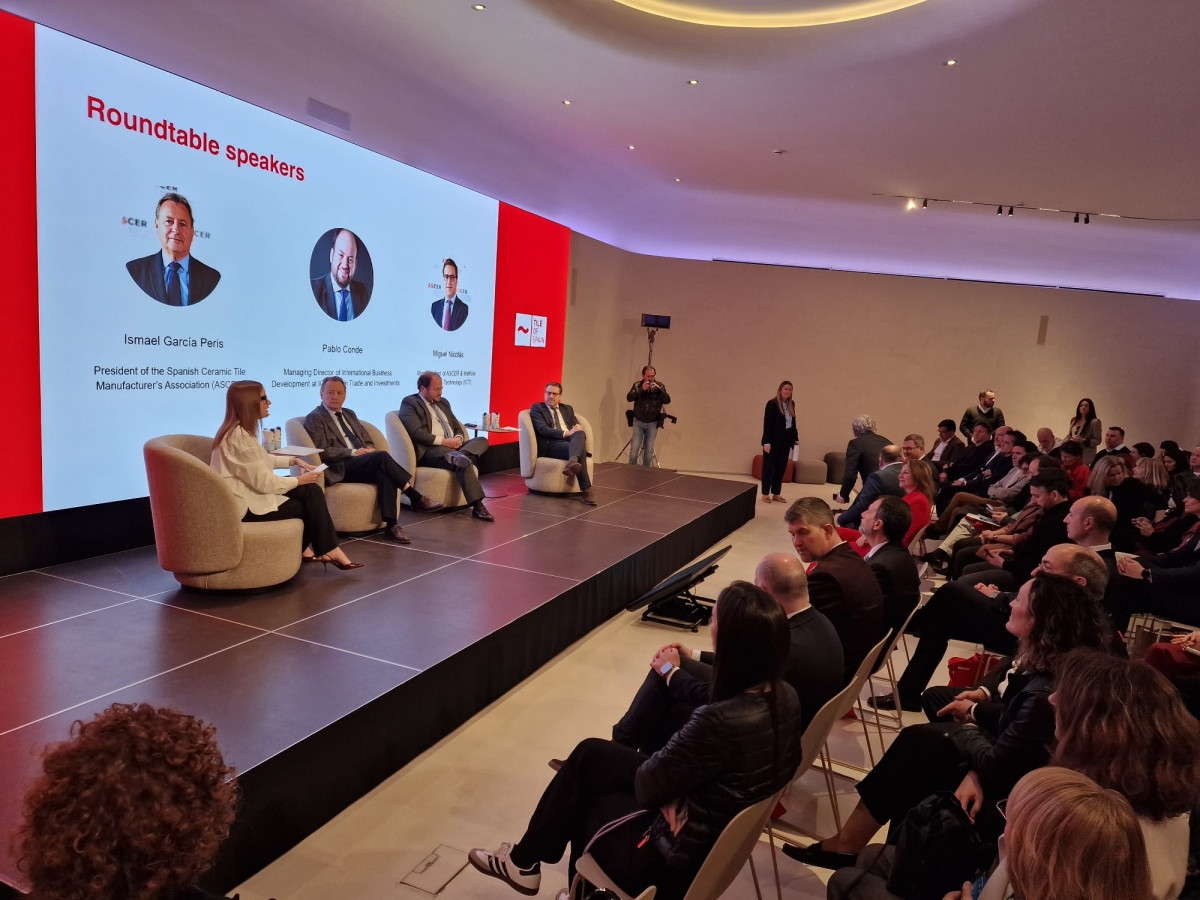 El azulejo en 2025: mejora en todos los registros pese al arancel de EEUU, con casi 5.000 millones de facturación y 16.000 empleos