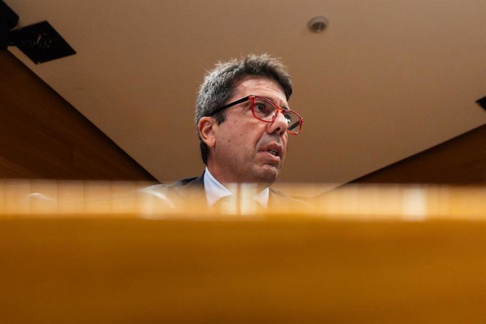 Archivo - Imagen de archivo del expresident de la Generalitat Valenciana Carlos Mazón