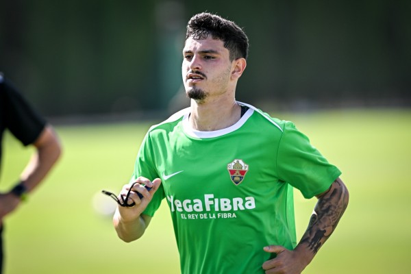 'El Canario' ya entrena a las órdenes de Sarabia