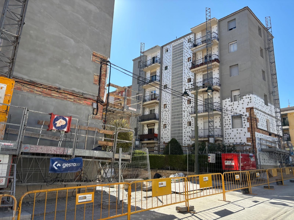 Gestaser reurbanizará el barrio Sagrado Corazón de Alcoy mientras avanza la mejora de sus 208 pisos 