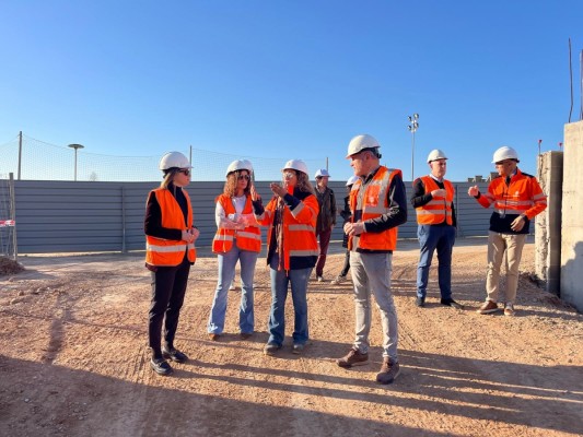 La Vall d'Uixó avanza en la construcción de su segundo pabellón polideportivo, una obra de 4 millones