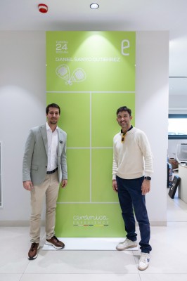 Ecoceramic conecta el alto rendimiento deportivo y la excelencia en el diseño con la visita Daniel 