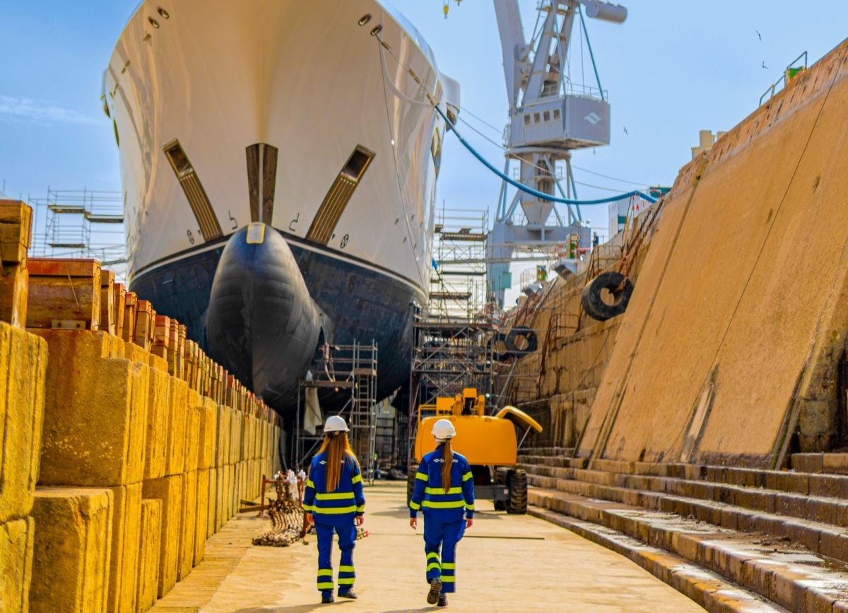 Navantia moviliza casi 9 millones en un contrato plurianual para trabajos mecánicos en buques en Cartagena