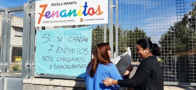 Alicante afianza la guardería municipal 7 Enanitos en su espacio provisional: por ahora, sin nuevo centro
