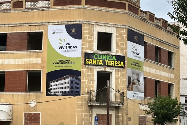 La nueva vida de la emblemática clínica Santa Teresa de Castelló: albergará un residencial de 26 viviendas