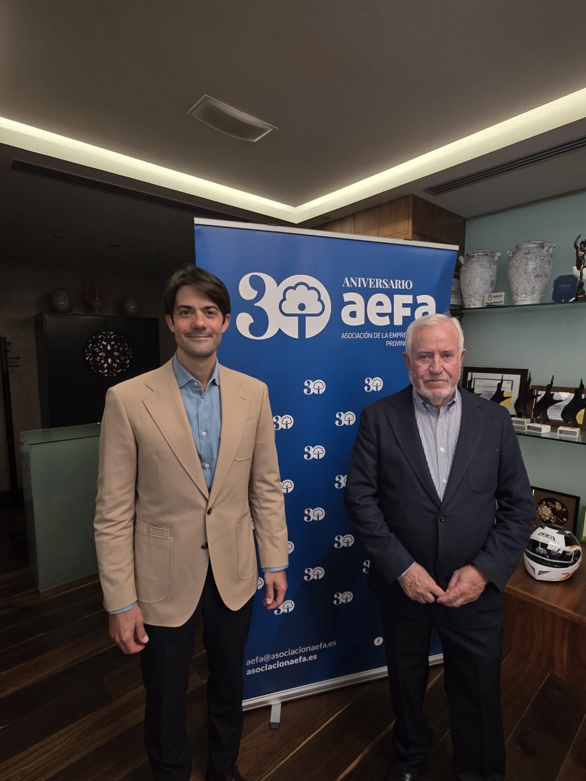 Aefa refuerza su red de colaboración con la incorporación de Crescenta. - Foto: PLAZA Aefa refuerza su red de colaboración con la incorporación de Crescenta.