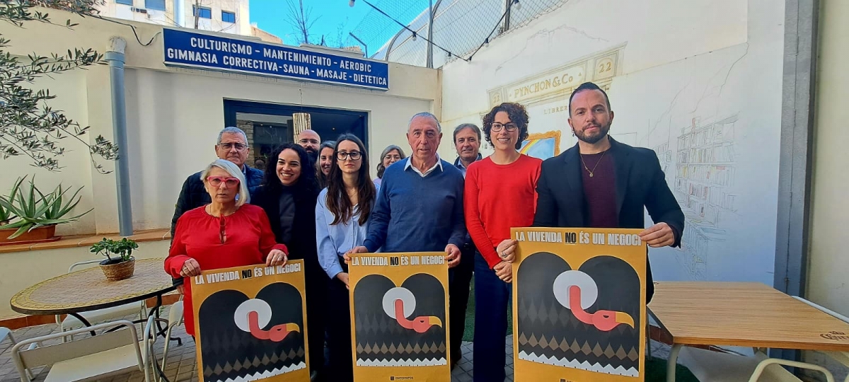 El encuentro con colectivos vecinales organizado por Compromís en Alicante. - El encuentro con colectivos vecinales organizado por Compromís en Alicante.