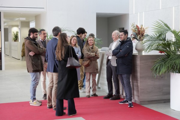 Las imágenes del showroom en las instalaciones de Pamesa
