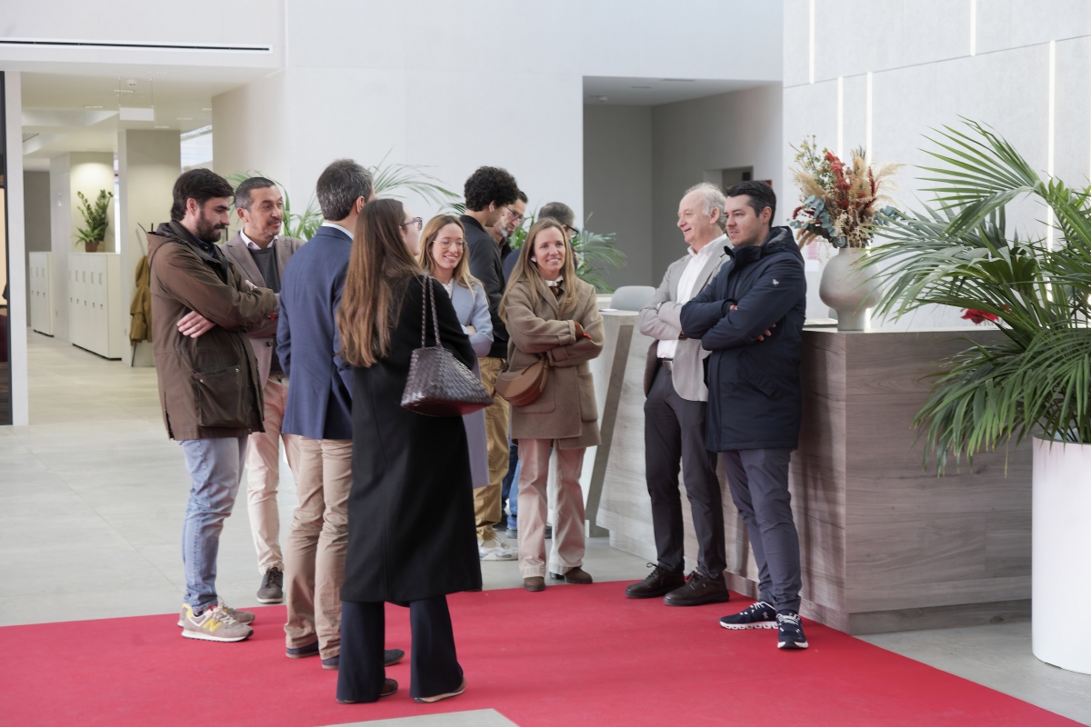 Las imágenes del showroom en las instalaciones de Pamesa