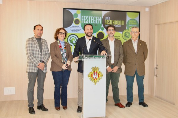 'Festegem amb sostenibilitat': Castelló pone en marcha la campaña especial de reciclaje de Magdalena