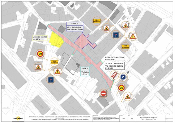 L’Alfàs del Pi inicia la próxima semana las obras de mejora de accesibilidad en la plaza Mayor 