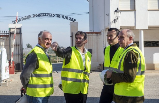Diputació e Iberdrola culminarán este año la rehabilitación integral de la Escuela de Capataces de Catarroja
