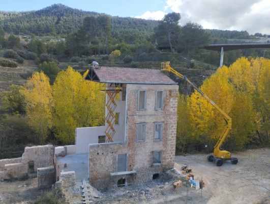 Alcoy consolida vestigios de su origen industrial en el Molinar: de fábricas 'primera agua' a red hidráulica
